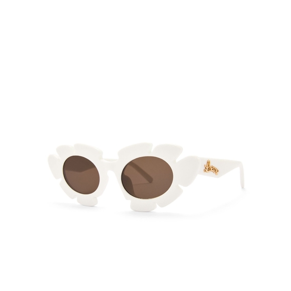 NEW LOEWE PAULA IBIZA FLOWER SUNGLASSES IN IVORY - Picture 1 of 14